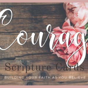Courage Scripture Cards Photo
