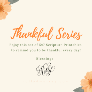 Thankfulness Printable Set Product
