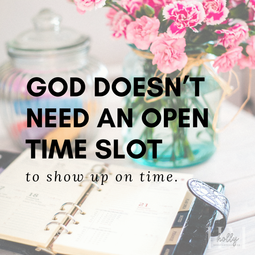 God meets us in the ordinary.