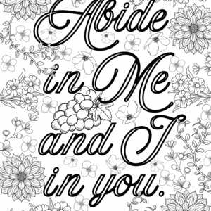 Scripture Coloring Pages for Adults