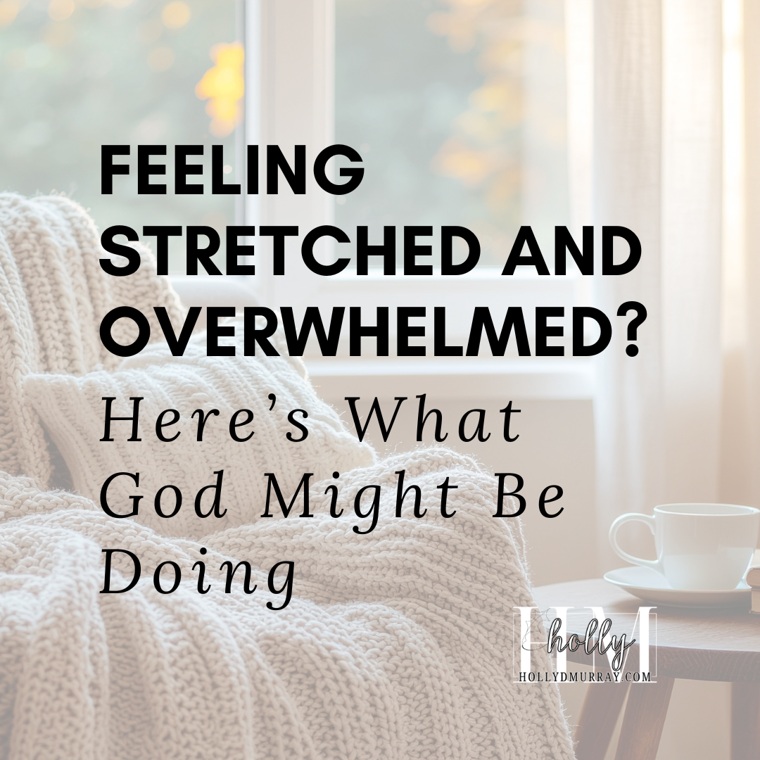 A cozy chair with a heating pad and a journal, symbolizing the shift from a busy schedule to a season of physical rest and spiritual stretching.